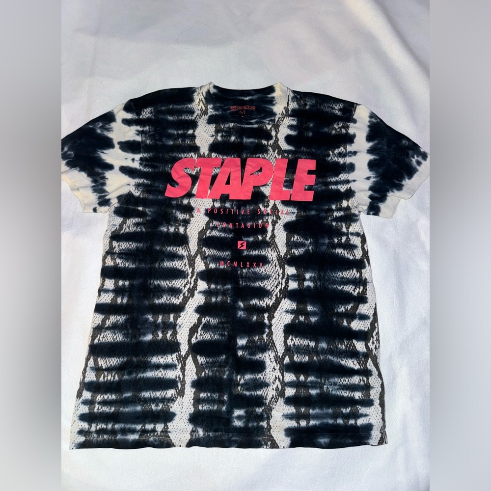 Staple T Shirt Black/White